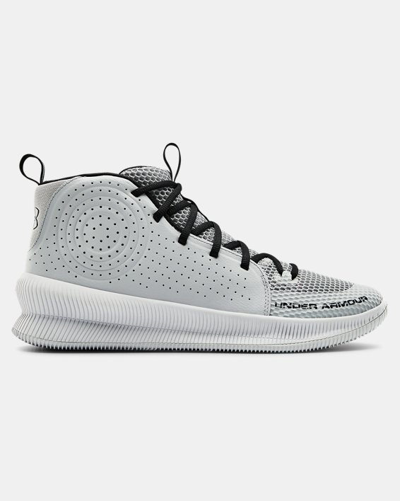 Men's UA Jet Basketball Shoes, Gray, pdpMainDesktop image number 0